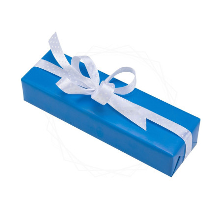 Pakowanie prezentów - papier niebieski [WZ0017]
