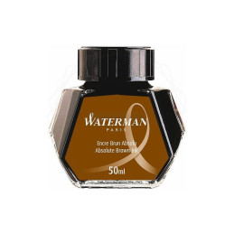 Atrament Waterman brązowy 50ml [S0110830]Atrament Waterman brązowy...