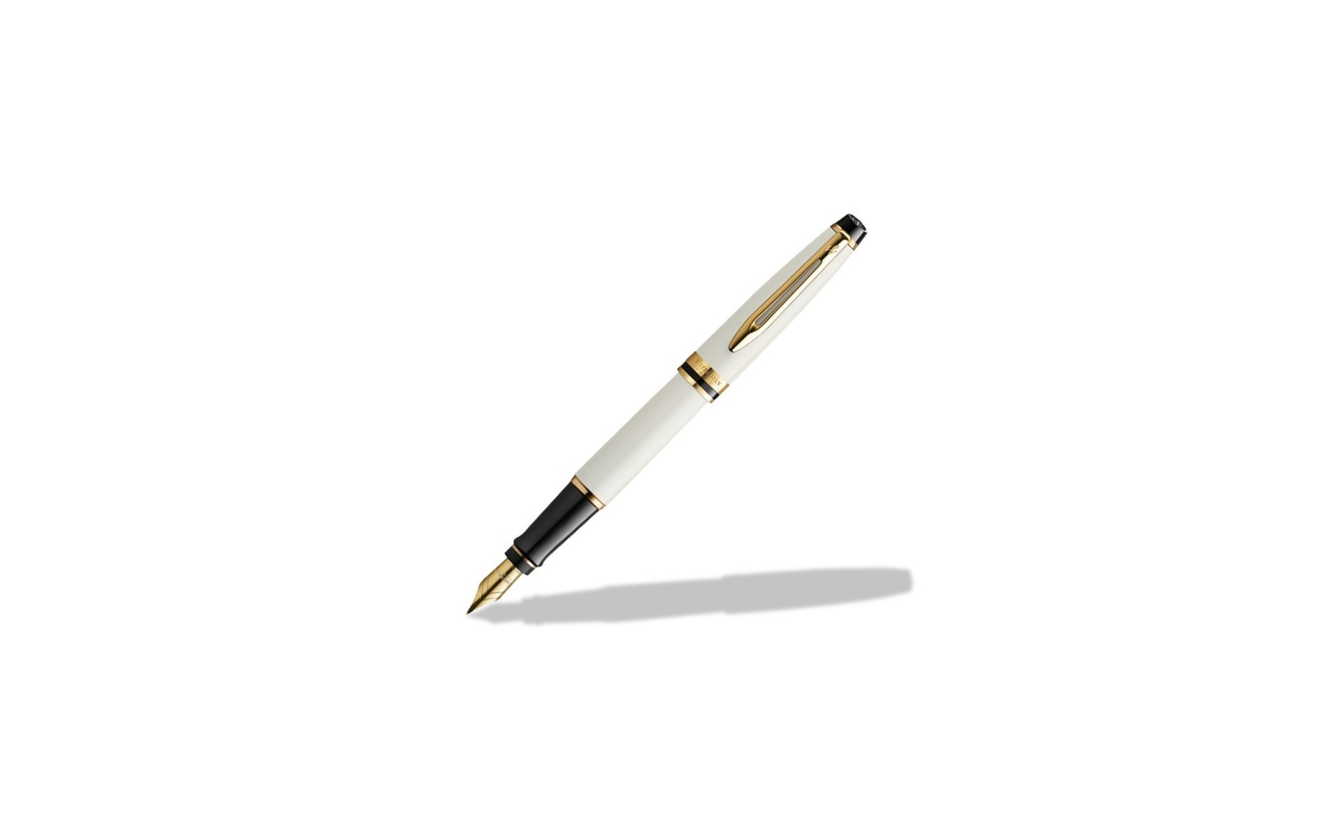 lemon Pióro wieczne Waterman Expert Ivory GT złota stalówka 18k