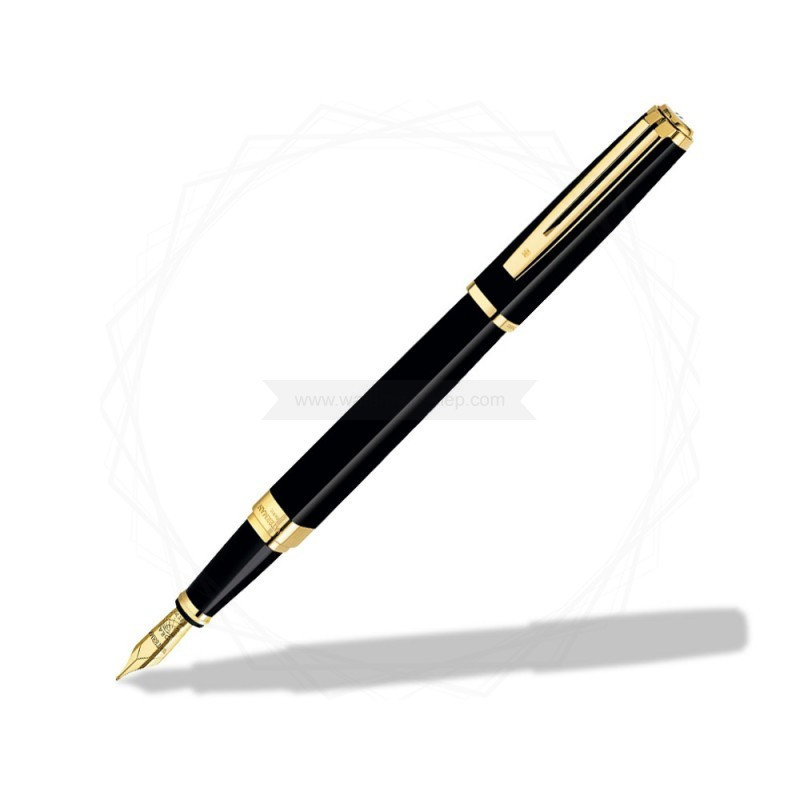 Pióro wieczne Waterman Exception Slim czarne GT [S0636930]  