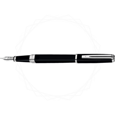 Pióro wieczne Waterman Exception Slim czarne ST [S0637010]