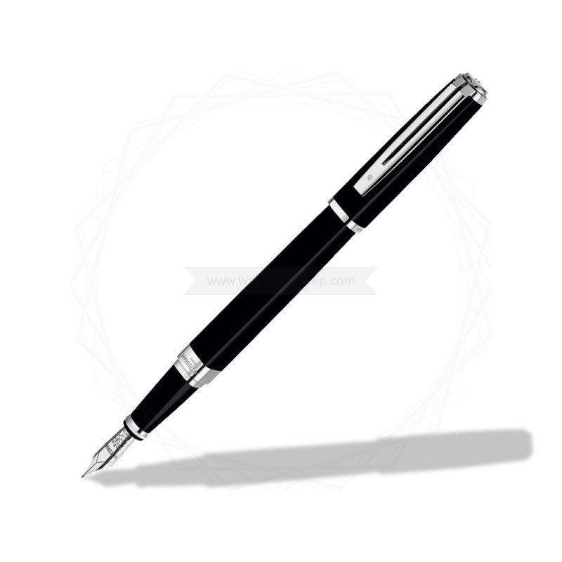 Pióro wieczne Waterman Exception Slim czarne ST [S0637010]  