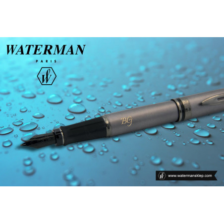 Pióro wieczne Waterman Expert Metalic Srebrny [2119254]Pióro Waterman Srebrne - Pióro wieczne Waterman Expert Metalic Srebrny [2119254]