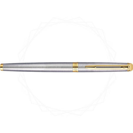 Zestaw Pióro Waterman Hemisphere stalowe GT z grawerem