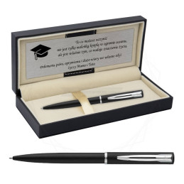 Zestaw Waterman Graduate czarny CT z graweremZestaw Waterman Graduate...