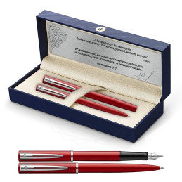 Długopis i Pióro Waterman Allure czerwony CT w Pudełku z Grawerem [2068193/2]Długopis i Pióro Waterman...