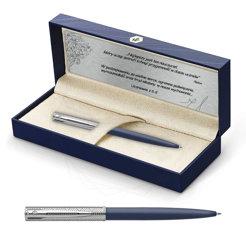 Długopis Waterman Allure Deluxe Niebieski CT w Pudełku z Grawerem [2174512/1]  