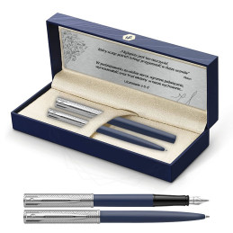 Długopis i Pióro Waterman Allure Deluxe Niebieski CT w Pudełku z Grawerem [2174512/2]Długopis i Pióro Waterman...