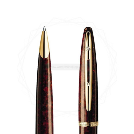 Długopis Waterman Carene bursztyn GT w Pudełku z Grawerem [S0700940/1]
