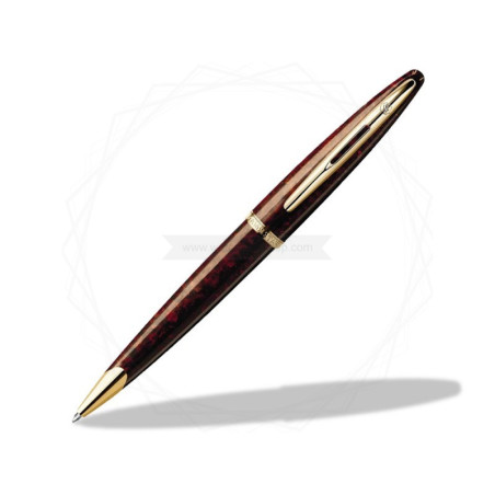 Długopis i Pióro Waterman Carene bursztyn GT w Pudełku z Grawerem [S0700940/2]
