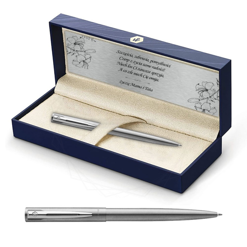 Długopis Waterman Allure srebrny CT w Pudełku z Grawerem [S0174996/1]  