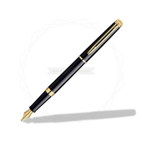 Długopis i Pióro Waterman Hemisphere czarny GT w Pudełku z Grawerem [S0920670/6]