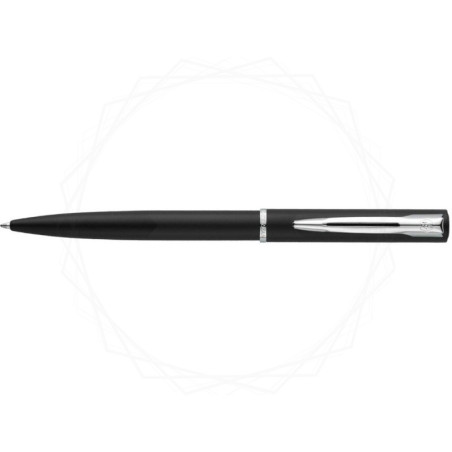 Długopis i Pióro Waterman Allure czarne matowe CT w Pudełku z Grawerem [2068192/6]