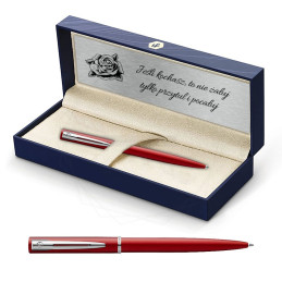 Długopis Waterman Allure czerwony CT w Pudełku z Grawerem [2068193/3]Długopis Waterman Allure...