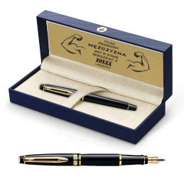 Pióro wieczne Waterman Expert czarne GT w Pudełku z Grawerem [S0951640/5]Pióro wieczne Waterman...