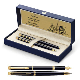 Długopis i Pióro Waterman Hemisphere czarny GT w Pudełku z Grawerem [S0920670/10]Długopis i Pióro Waterman...