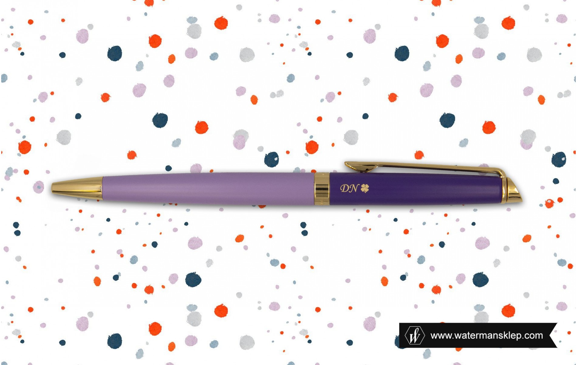  Długopis Waterman Hemisphere Color-Block Purple GT [2179923]