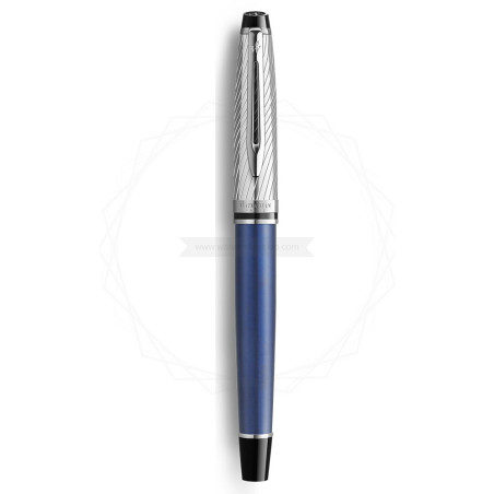 Pióro wieczne Waterman Expert Deluxe Metalic Niebieski [2187650]