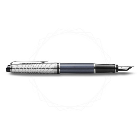 Pióro wieczne Waterman Expert Deluxe Metalic Grafitowe [2187688]