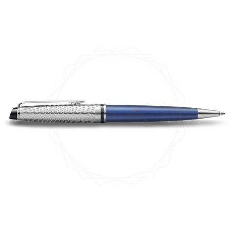 Długopis Waterman Expert Deluxe Metalic Niebieski [2187683]