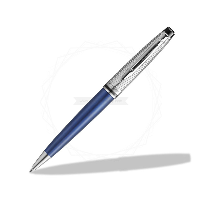 Długopis Waterman Expert Deluxe Metalic Niebieski [2187683]  