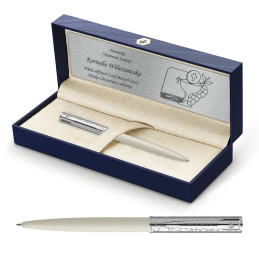 Długopis Waterman Allure Deluxe Biały CT w Pudełku z Grawerem [2174517/1]Długopis Waterman Allure...