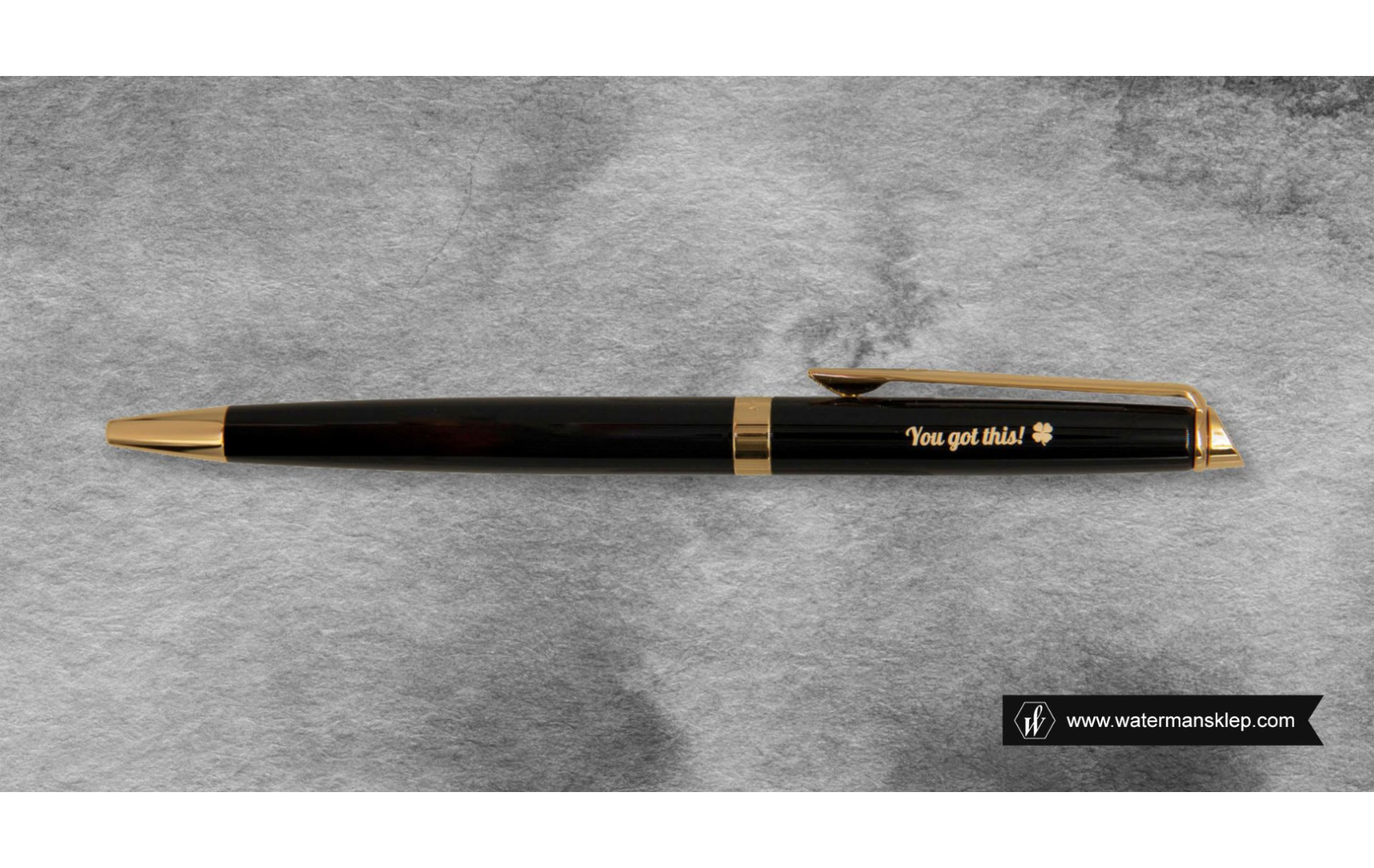  Długopis Waterman Hemisphere czarny GT [S0920670] z grawerem