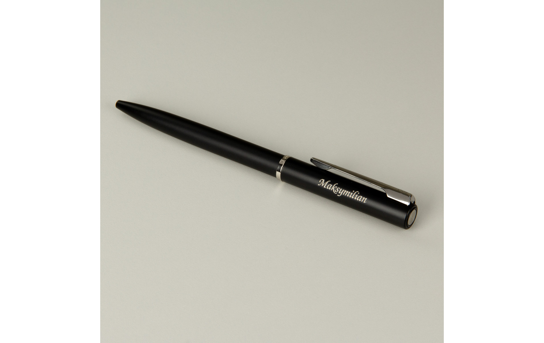  Długopis Waterman Allure czarny matowy CT [2068192] z grawerem