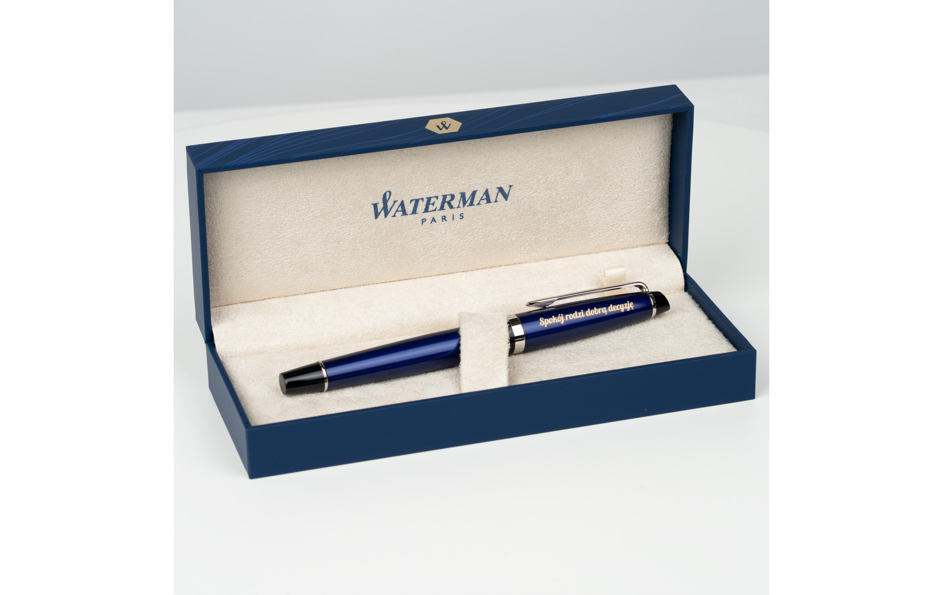  Pióro wieczne Waterman Expert Blue Core CT [2214207] z grawerem