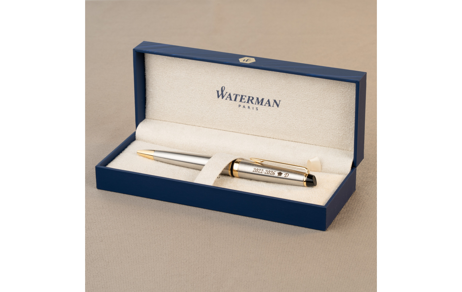  Długopis Waterman Expert stalowy GT [S0952000] z grawerem