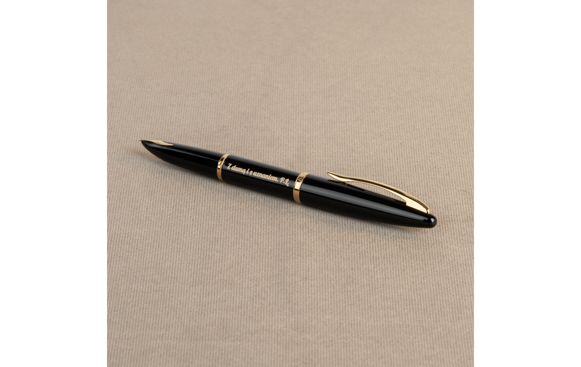  Pióro Waterman Carene GT w kolorze czarnym |nr katalogowy S0700300| z grawerem