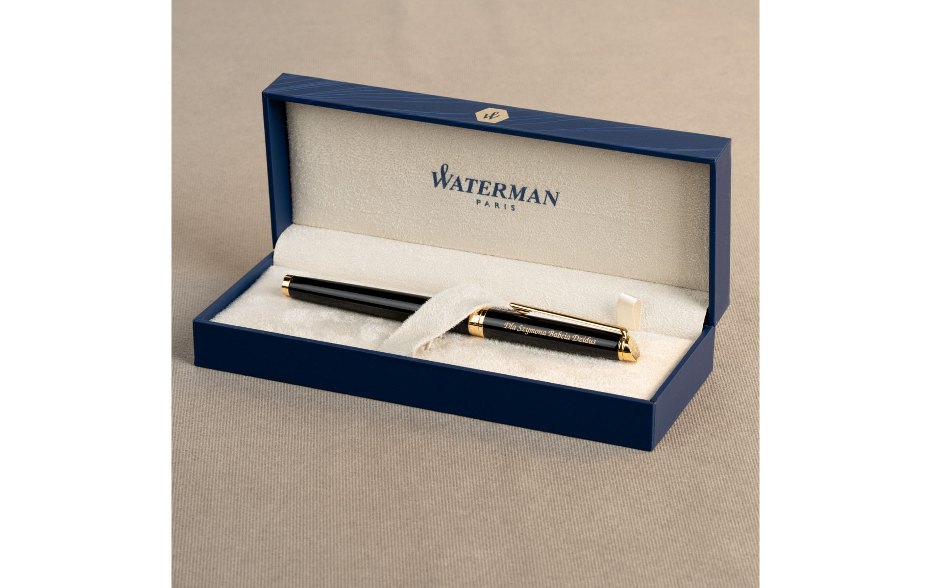  Pióro wieczne Waterman Hemisphere czarne GT [S0920610] z grawerem