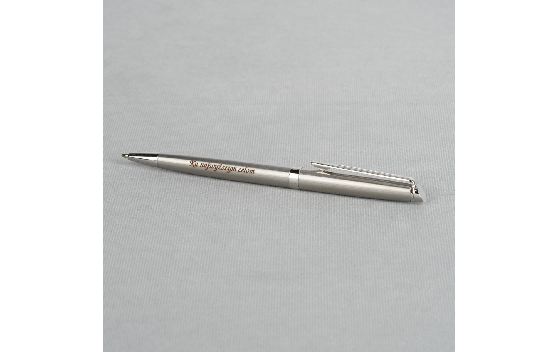  Długopis Waterman Hemisphere stalowy CT [S0920470] z grawerem