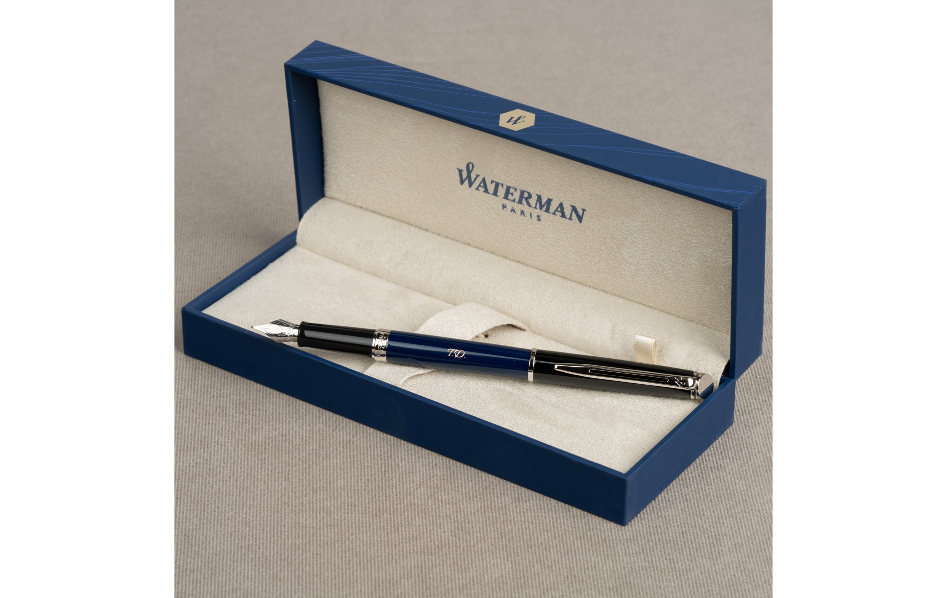  Pióro wieczne Waterman Hemisphere Color-Black Blue CT [2202847] z grawerem