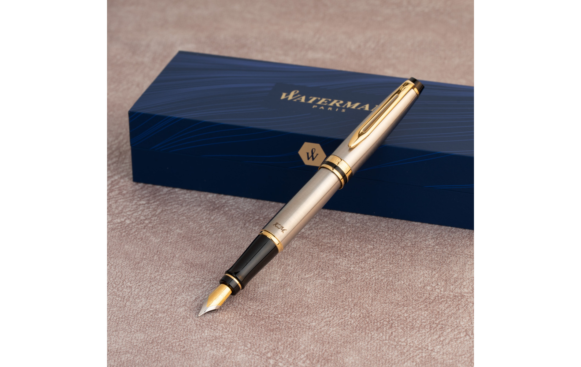  Pióro wieczne Waterman Expert stalowe GT [S0951940] z grawerem