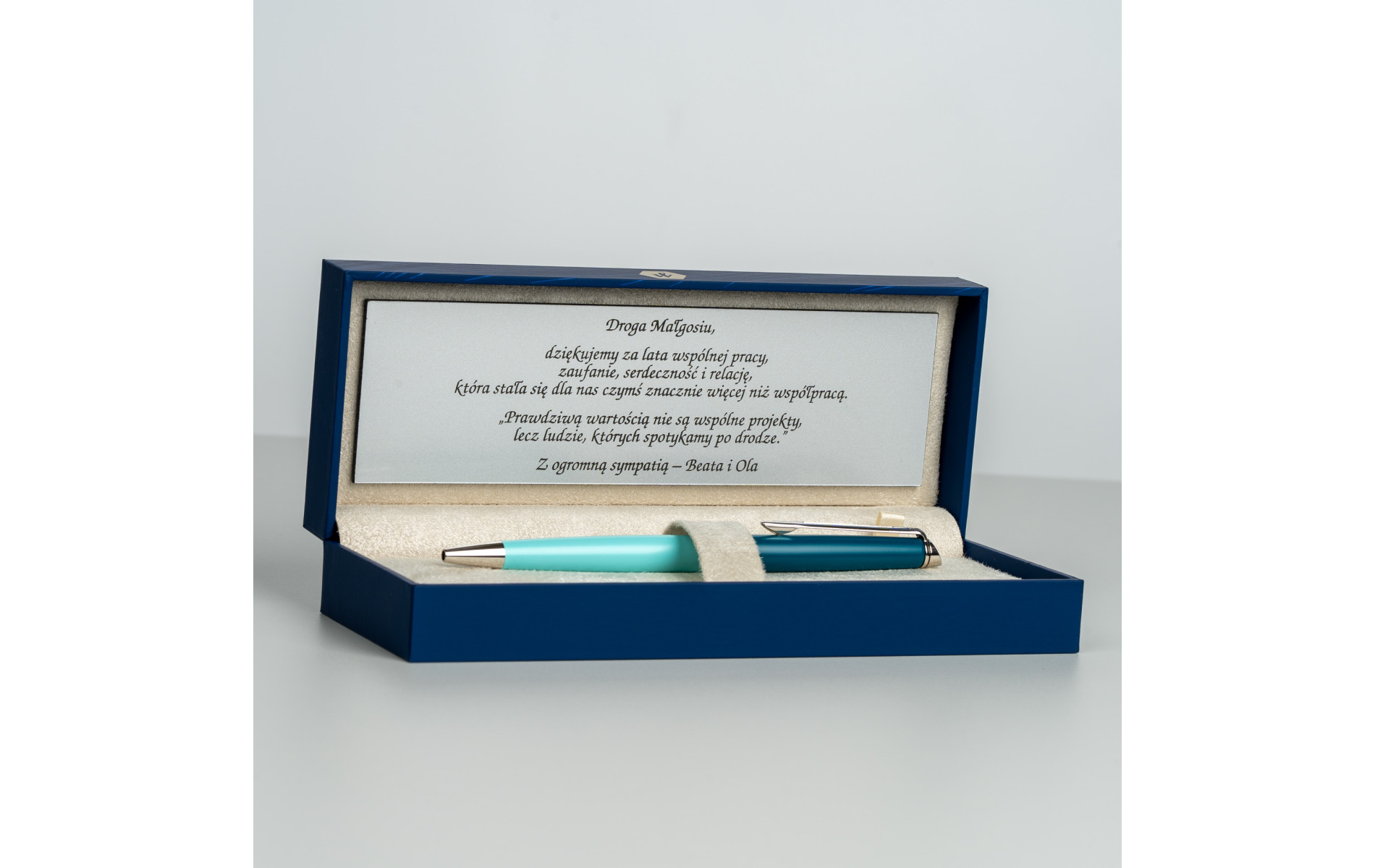  Długopis Waterman Hemisphere Color-Block Green CT [2190125] z grawerem