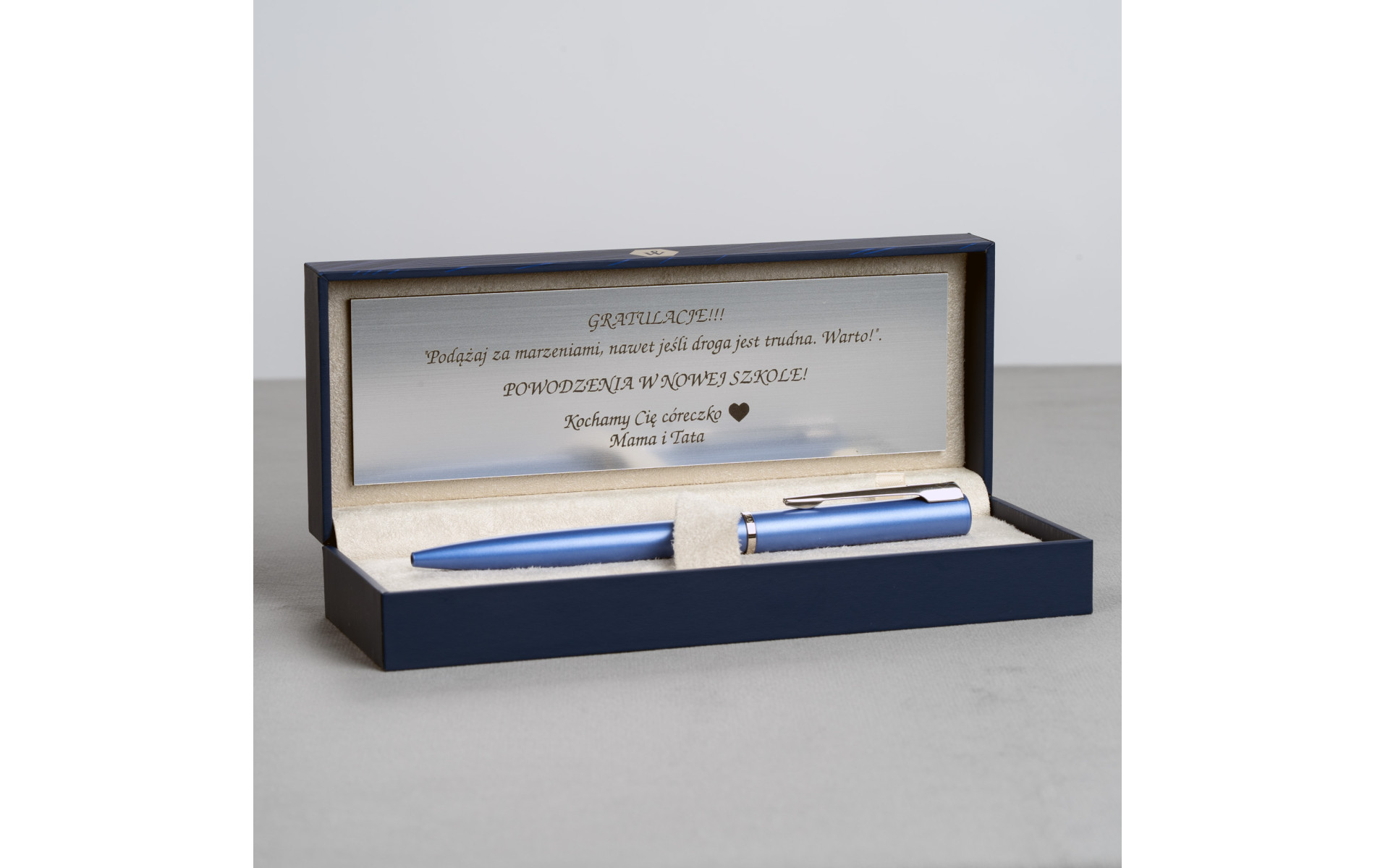  Długopis Waterman Allure niebieski CT [2068191] z grawerem
