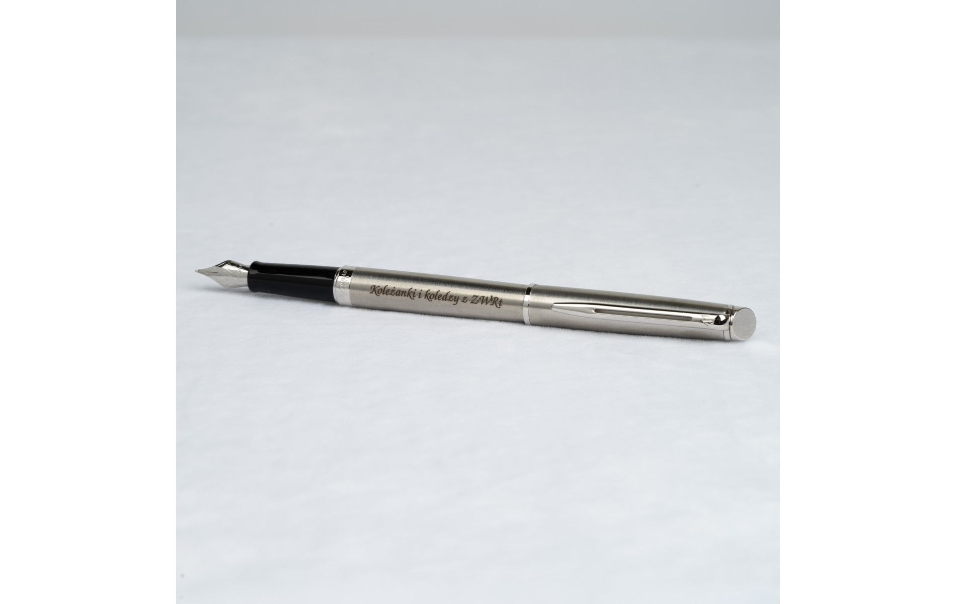  Pióro wieczne Waterman Hemisphere stalowe CT [S0920410] z grawerem