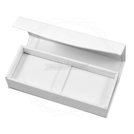 Pudełko prezentowe ze skóry ekologicznej białe [P0189]