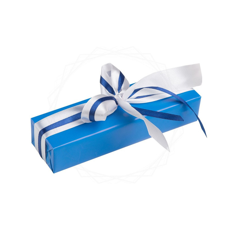 Pakowanie prezentów - papier niebieski [WZ003]  