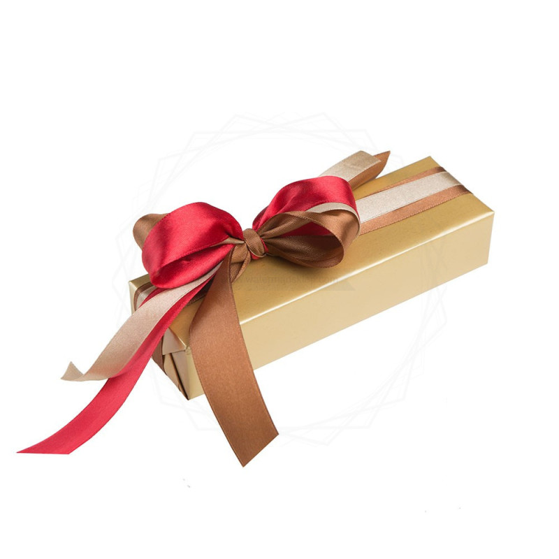 Pakowanie prezentów - papier złoty [WZ007]  
