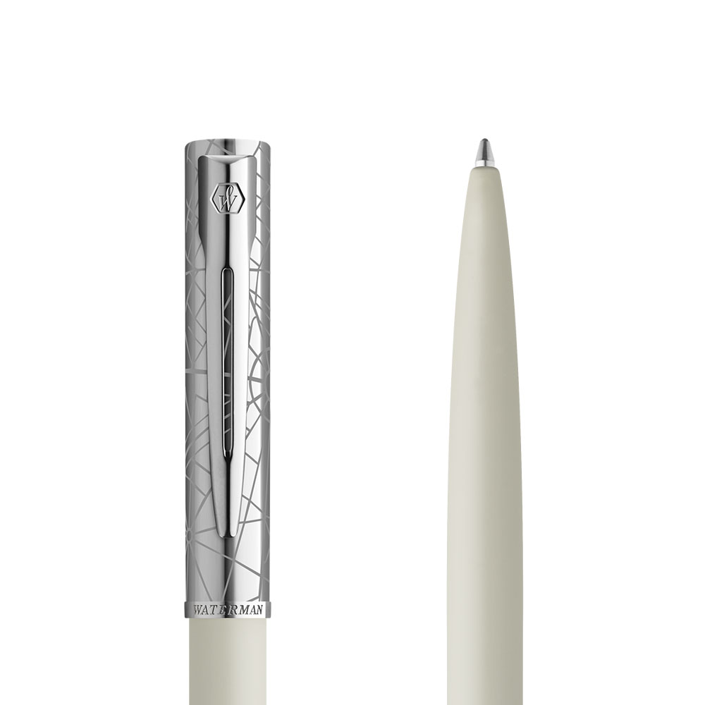 Długopis Waterman Allure Deluxe Biały CT [2174517] w przekroju
