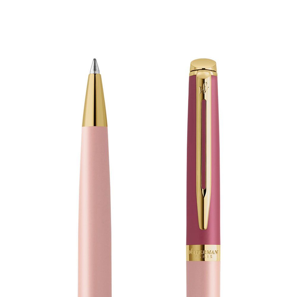 Długopis Waterman Hemisphere Color-Block Pink GT [2179899] w przekroju