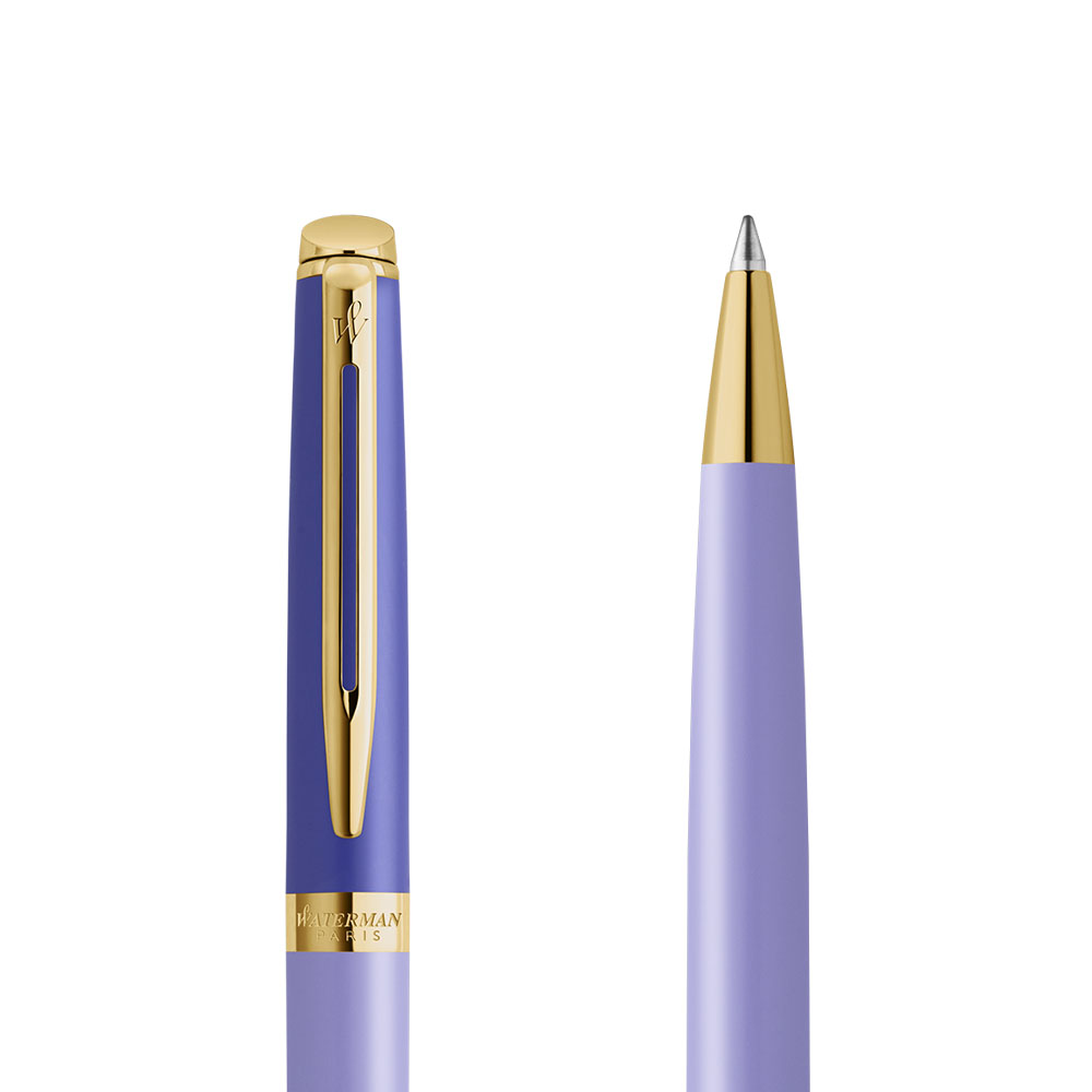 Długopis Waterman Hemisphere Color-Block Purple GT [2179923] w przekroju