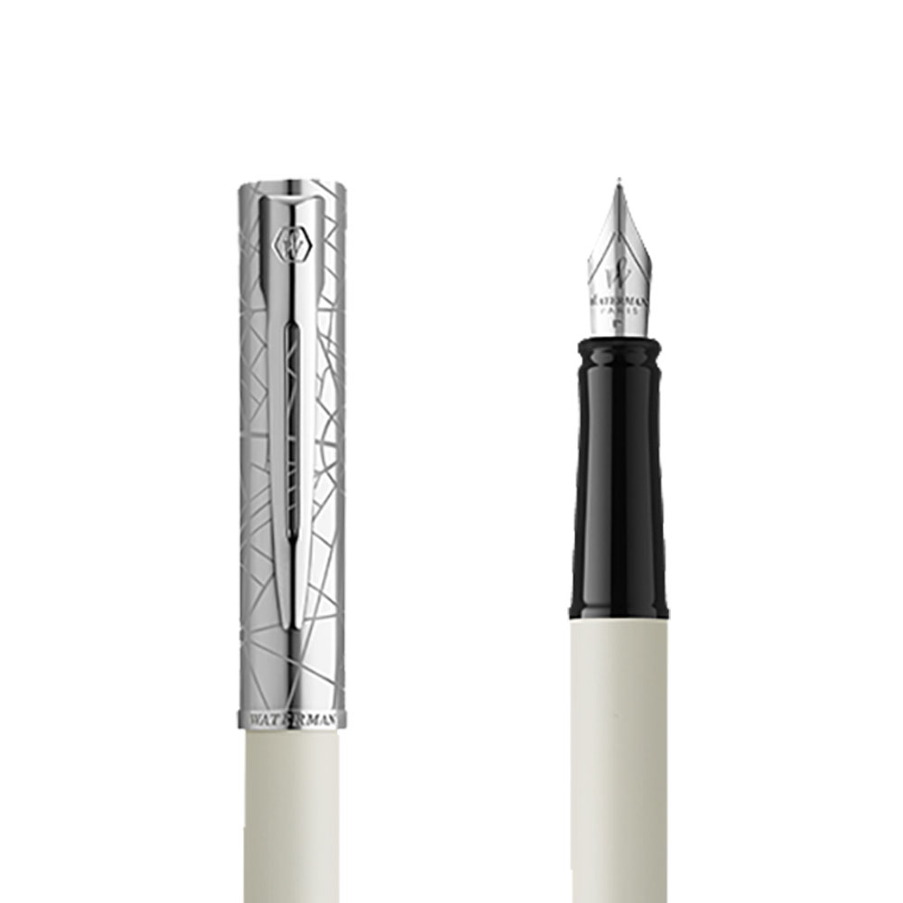 Pióro wieczne Waterman Allure Deluxe Białe CT [2174511] w przekroju