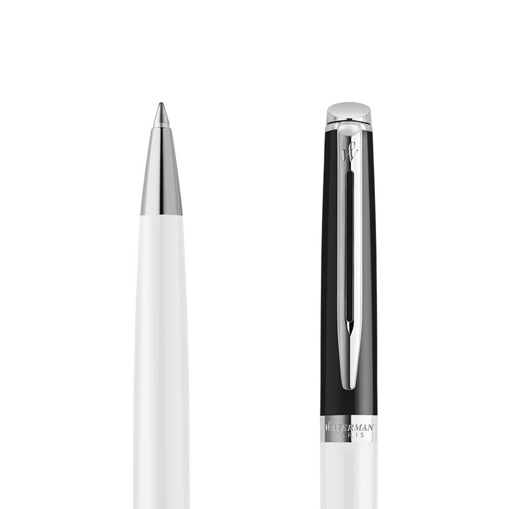 Długopis Waterman Hemisphere Color-Black White CT [2202846] w przekroju