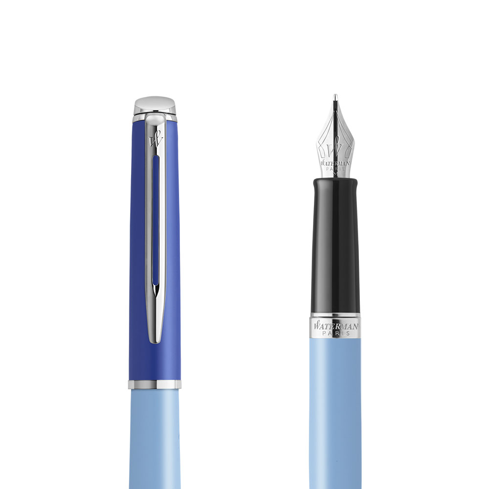 Pióro wieczne Waterman Hemisphere Color-Block Blue GT [2179924] w przekroju