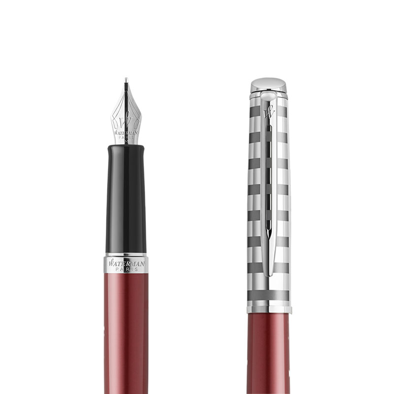 Pióro wieczne Waterman Hemisphere Delux Marine Red CT [2117789] w przekroju