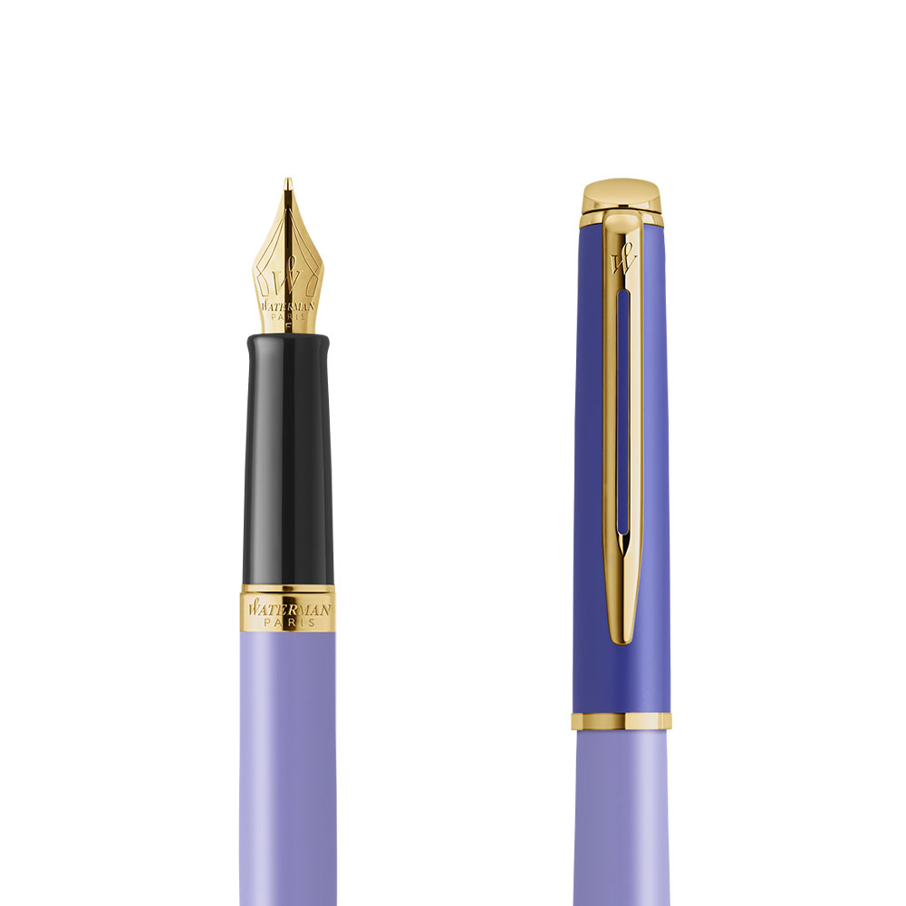 Pióro wieczne Waterman Hemisphere Color-Block Purple GT [2179900] w przekroju