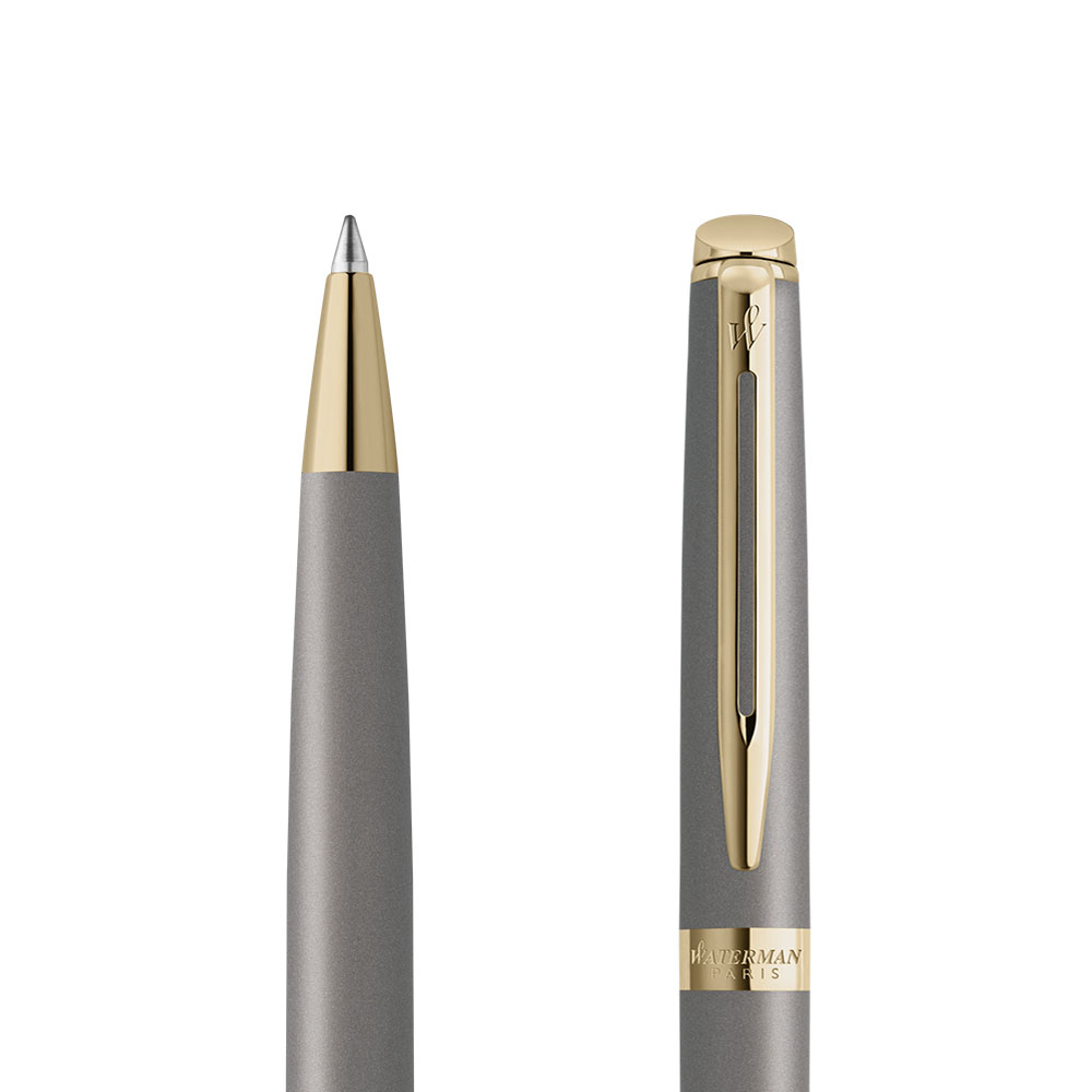 Długopis Waterman Hemisphere Stone Grey GT [2217946] w przekroju
